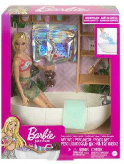 BARBIE - ENSEMBLE DE JEU BIEN-ÊTRE BAIN CONFETTI